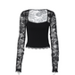 💎 50% DE RÉDUCTION ! 💎 T-shirt Fleuri Transparent – Volants Romantiques, Tissu Doux & Coupe Aérienne (Offre Flash) 👚🌸