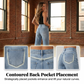Jean pour femme à taille haute et coupe droite