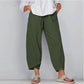 📢📢60 % de réduction ⏰Pantalon décontracté en coton et lin