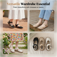 Sandales plates en maille respirante avec bride à la chevill