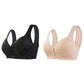 💖Achetez-en 1, obtenez-en 1 gratuit🔥  Nouveau soutien-gorge sans fil en dentelle sur le devant 2024 【Vente du dernier jour - 49 % de réduction】