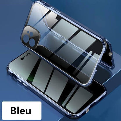 Étui magnétique anti-bruit pour iPhone