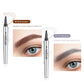 🔥Achetez 1 obtenez 1 Gratuitement🔥-Stylo à Sourcils Microblading 3D étanche à 4 Pointes de fourche pour tatouage