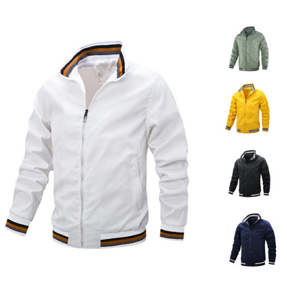 🔥【49 % de réduction】Veste Décontractée de Couleur Unie pour Hommes
