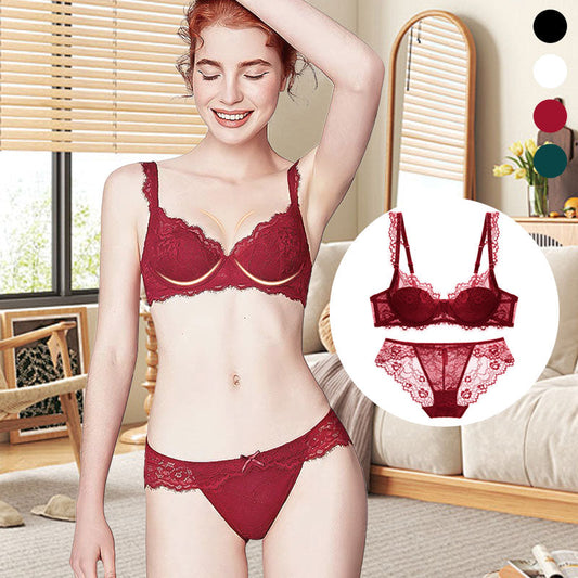 Ensemble de Lingerie Deux Pièces Élégant et Sexy pour Femmes avec Taille Plus