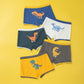 Lot de 5 boxers pour garçon en coton doux et respirant