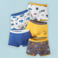 Lot de 5 boxers pour garçon en coton doux et respirant
