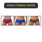 🩲Boxers en Maille Respirante à Taille Basse pour Hommes