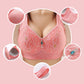 👙Soutien-Gorge Taille Plus Confortable sans Armature et avec Motif de Dentelle