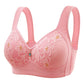 👙Soutien-Gorge Taille Plus Confortable sans Armature et avec Motif de Dentelle