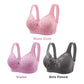 👙Soutien-Gorge Taille Plus Confortable sans Armature et avec Motif de Dentelle